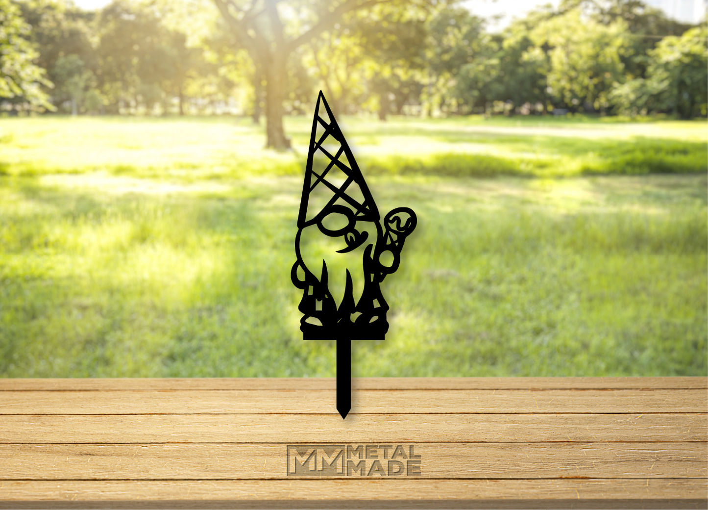 Ice Cream Gnome Stake