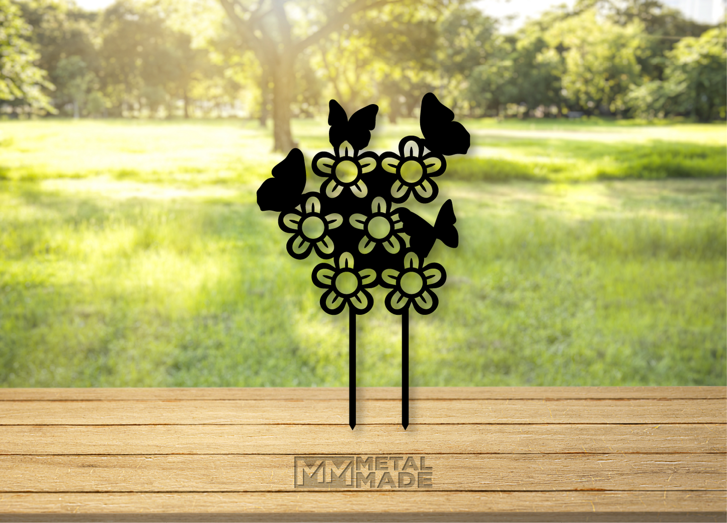 Butterfly Flower Stake 2