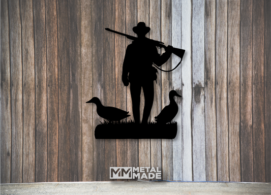 Man & Ducks