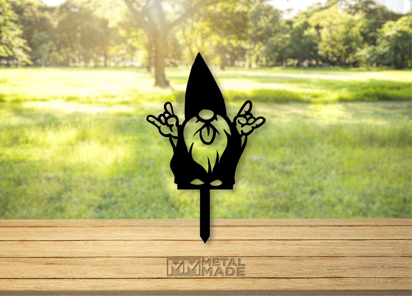 Rock n Roll Gnome Stake