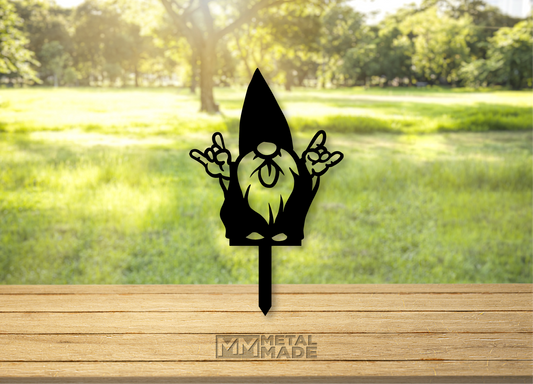 Rock n Roll Gnome Stake